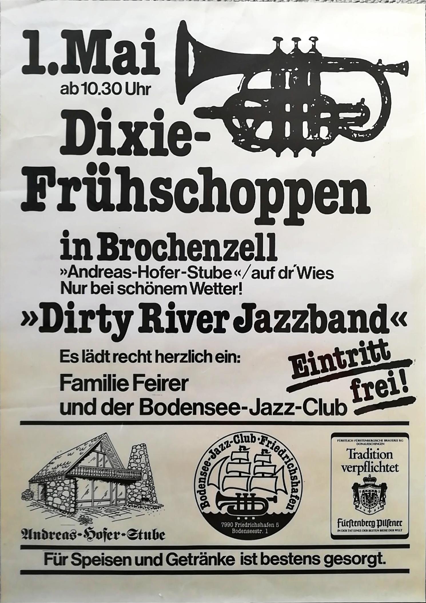 Dixie-Fruehschoppen Brochenze 1. Mai 1977