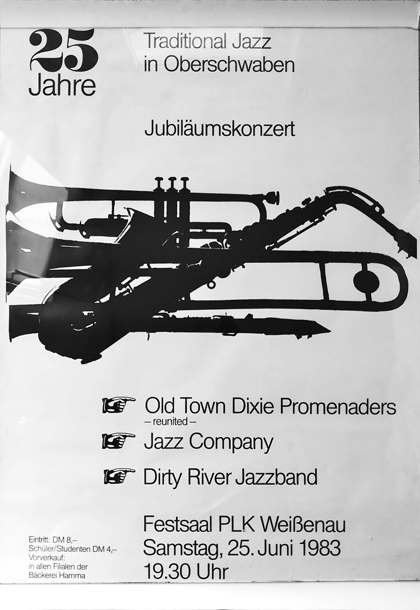 25 Jhre Trad Jazz in Oberschwaben
